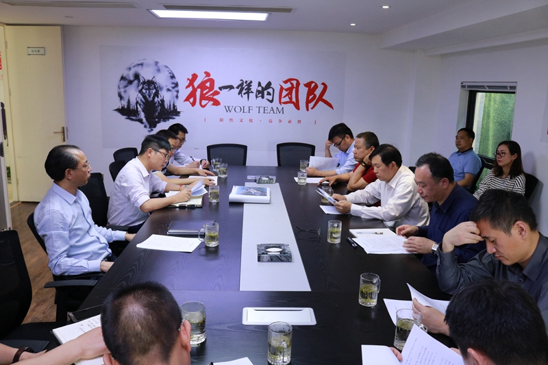 施祖法調研湖州華都&middot;中環(huán)廣場項目