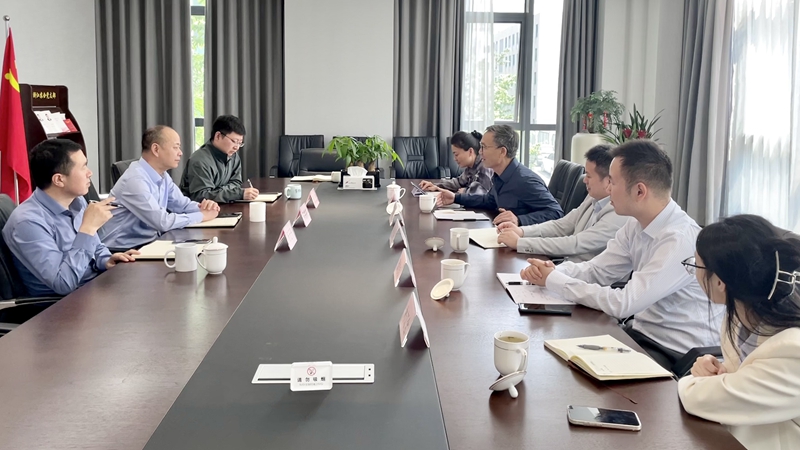 寧夏供銷集團黨委書記、董事長陳鹍到訪浙江農合