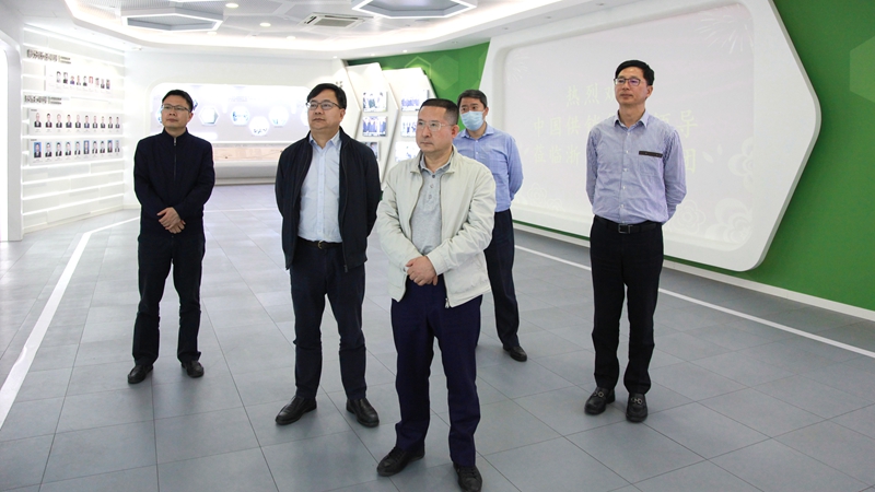 中國供銷集團黨委委員、副總經理邢宏偉到浙農考察調研